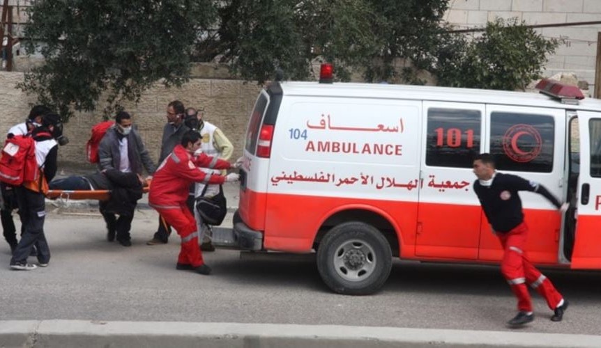 إصابة بالرصاص الحي خلال مواجهات مع الاحتلال وسط رام الله