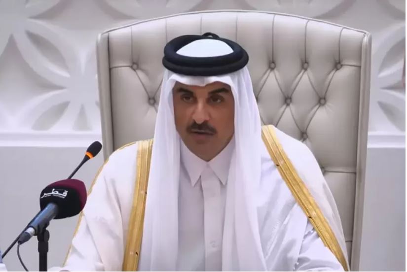 أمير قطر: ندعو إلى وقف العدوان على لبنان ووقف "حرب الإبادة" على غزّة