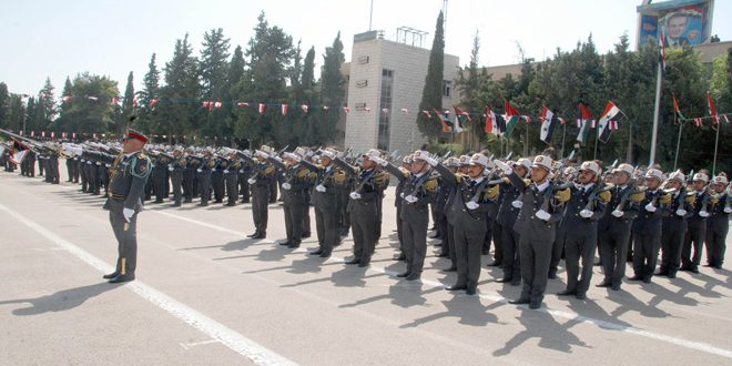 دمشق  ..  كلية الشرطة تخرج المئات كل 10 أيام لتعزيز ضبط الأمن