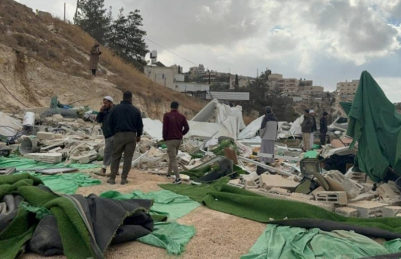 الاحتلال يهدم مسجد "الشياح" في جبل المكبر بالقدس