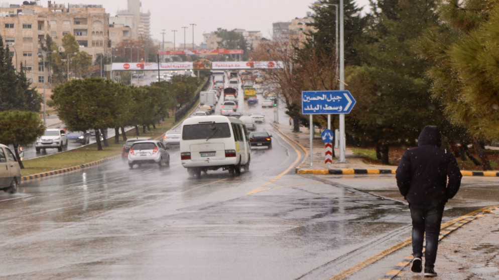 كتلة هوائية باردة جدا تؤثر على الأردن الأربعاء والخميس