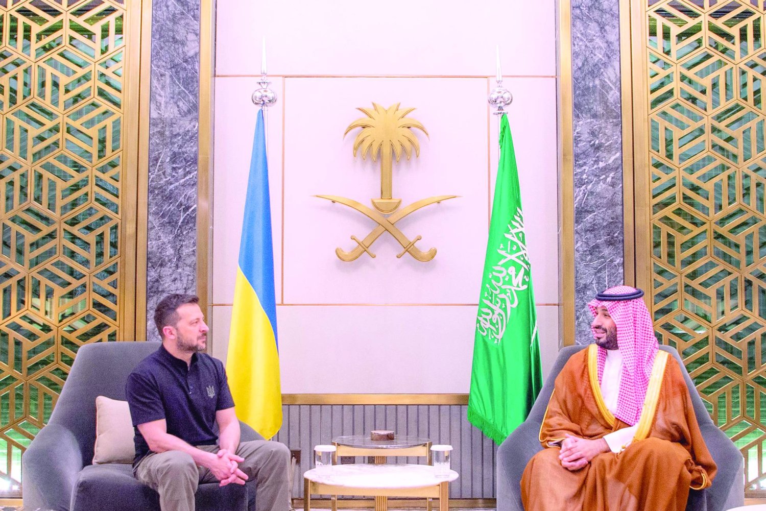 محادثات سعودية أوكرانية في جدة 