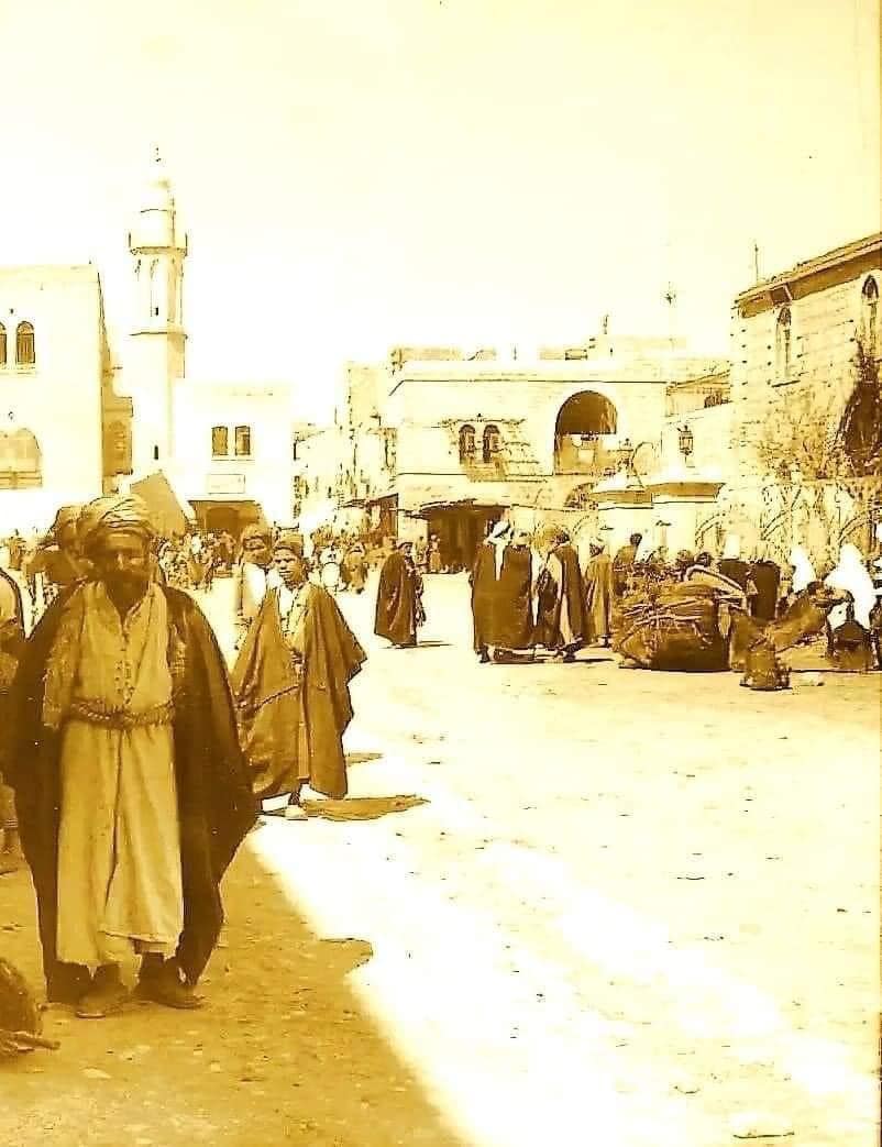 إطلالة من بيت لحم - فلسطين 1890م