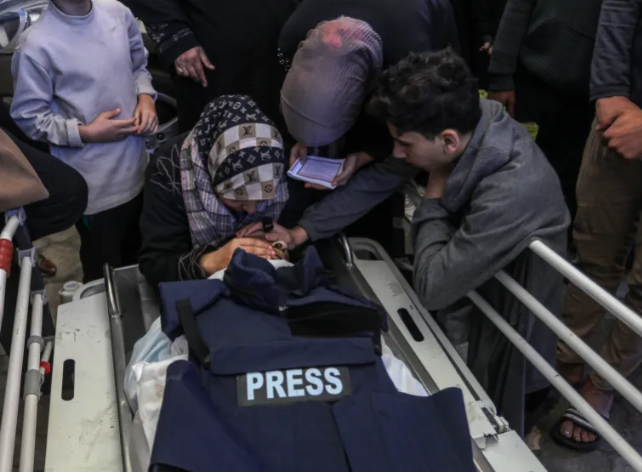 ارتفاع عدد الشهداء الصحفيين بغزة إلى 158