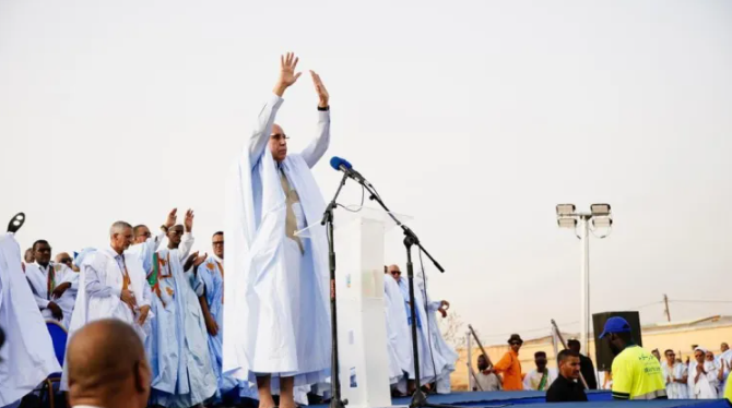 موريتانيا  ..  الغزواني يفوز بفترة رئاسية ثانية 