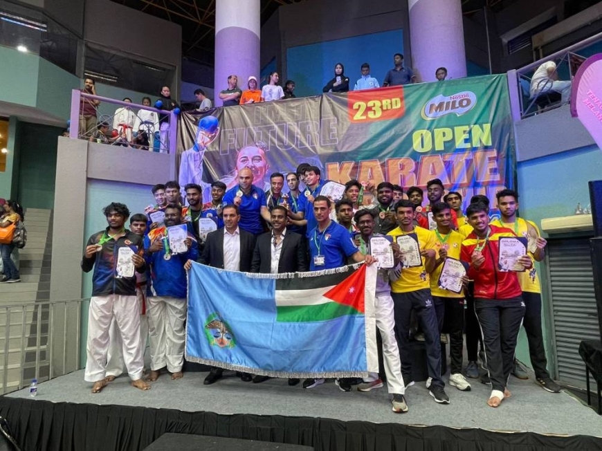 فريق الأمن العام للكراتيه يحصد الذهب في بطولة ماليزيا الدولية المفتوحة