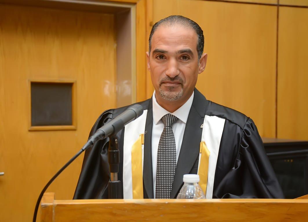 الدكتوراة في الحقوق بدرجة امتياز للمحامي محمد الباشا